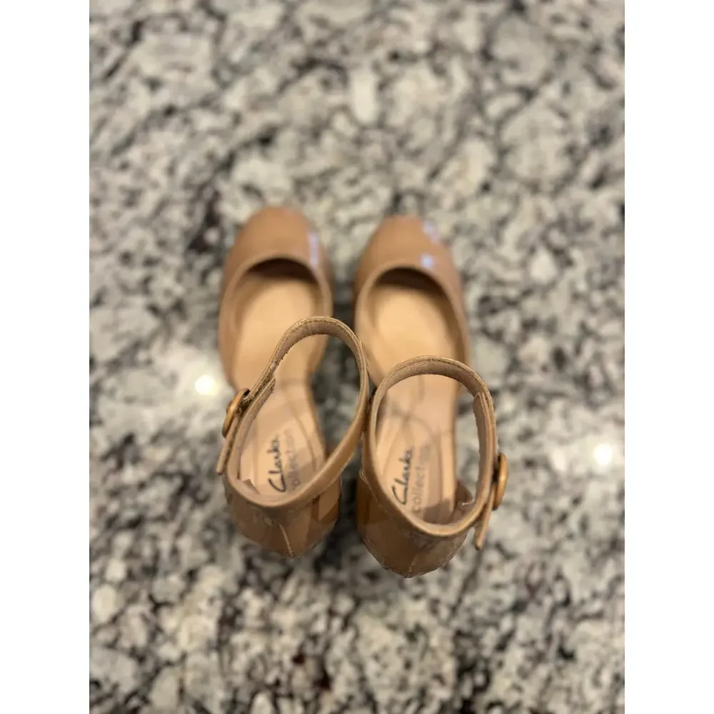 Clarks round toe nude pump women’s size 8.5 - Picture 5 of 15